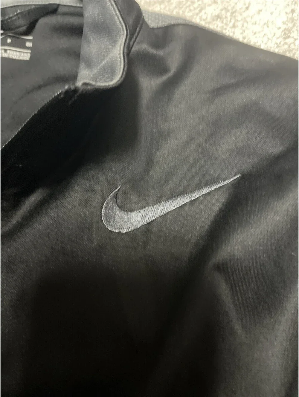 nike pullover jacket black small